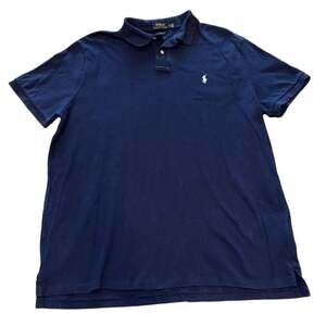Polo Ralph Lauren Men's Navy Blue Shirt Size XL coastal grandpa preppy